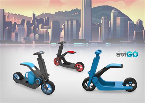 都市代步Dvigo电动助力车创意设计_交通|开始懂了-优秀工业设计作品-优概念