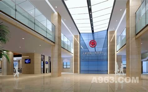 深圳大鹏地税办公楼 - 办公空间 - 周远鹏（ICC）室内装饰设计有限公司设计作品案例