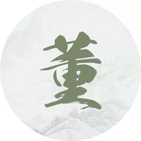 姓董的古风专属头像女生