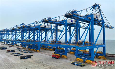 钦州港自动化码头岸桥设备制造如火如荼-港口网
