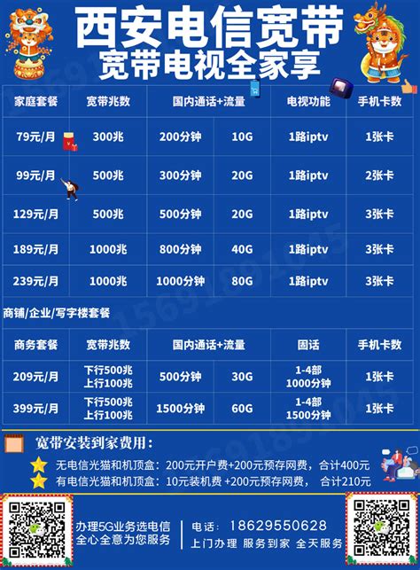 广州电信宽带套餐价格表（2021单宽带和融合套餐对比） - 办手机卡指南