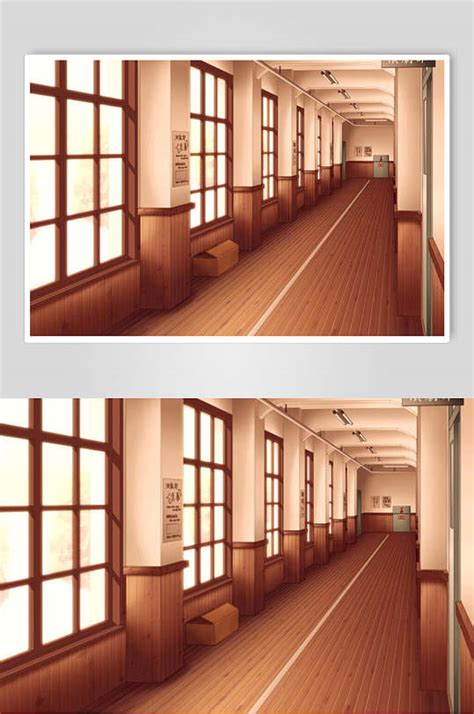 走廊漫画图片
