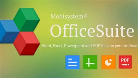 OfficeSuite Personal - Офис пакет за създаване и редактиране на PDF ...