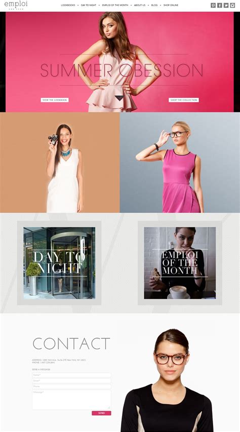 36个时尚品牌网站设计欣赏(3) - 设计之家