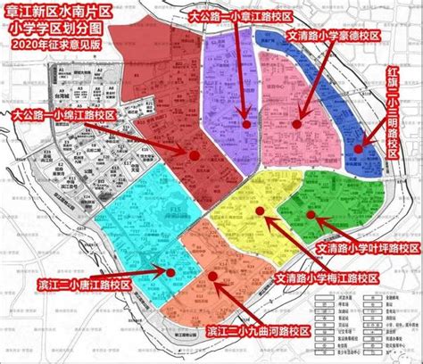2022年江油市幼儿园学区划分示意图__江油教育_江油李白故里网