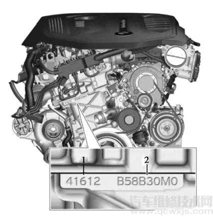宝马常见发动机号位置大全（N20/N55/B38/B48/B58） - 汽车维修技术网
