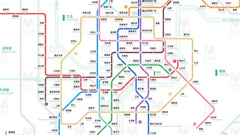 重庆轨道规划2035高清大图