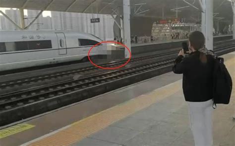 余姚北站一乘客跳轨撞上进站高铁，官方回复：目前无生命危险_手机新浪网