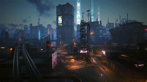 《赛博朋克2077》8K截图公开 夜之城夜景美轮美奂- DoNews游戏