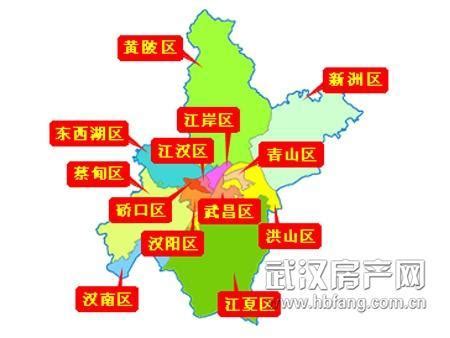 武汉最新限购区域地图,蔡甸区,地区_大山谷图库