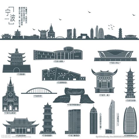 宁波城市标志设计|平面|标志|JaniaYu - 原创作品 - 站酷 (ZCOOL)