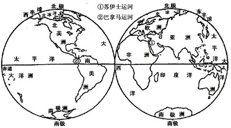 南半球地图图片