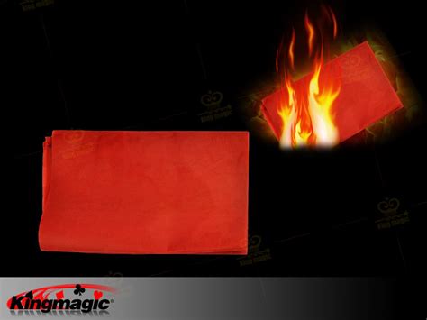红色火纸(25*20cm)批发，供应专业道具红色火纸(25*20cm)-皇牌魔术