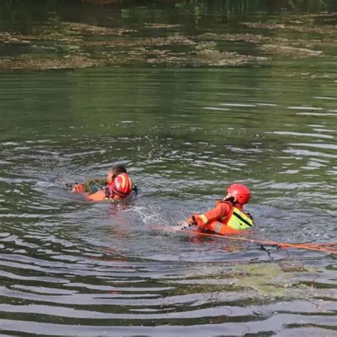 【惊险】彭阳一男子落水被困河道中央，被救上岸已轻度昏迷|消防|救援|游泳_新浪新闻