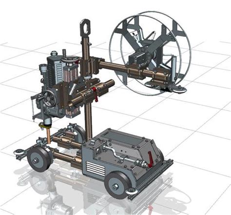 自动焊接小车3D模型下载_三维模型_Parasolid(.x_t)模型 - 制造云 | 产品模型