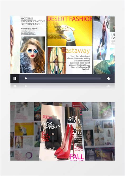 制作杂志宣传视频推广杂志书3D翻页效果模板下载_推广_图客巴巴