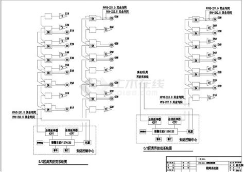 智能小区弱电系统图纸（含设计说明）_电气做法与说明图_土木在线