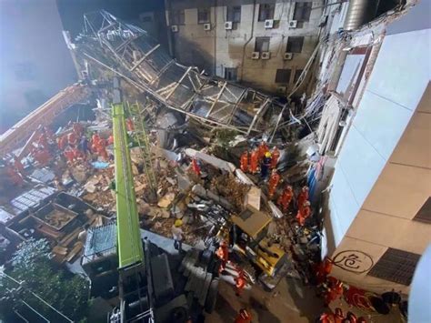 福建泉州欣佳酒店楼体坍塌事故已救出受困人员49人 其中10人死亡-天下事-长沙晚报网