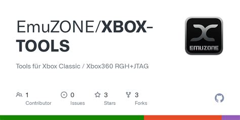 GitHub - EmuZONE/XBOX-TOOLS: Tools für Xbox Classic / Xbox360 RGH+JTAG