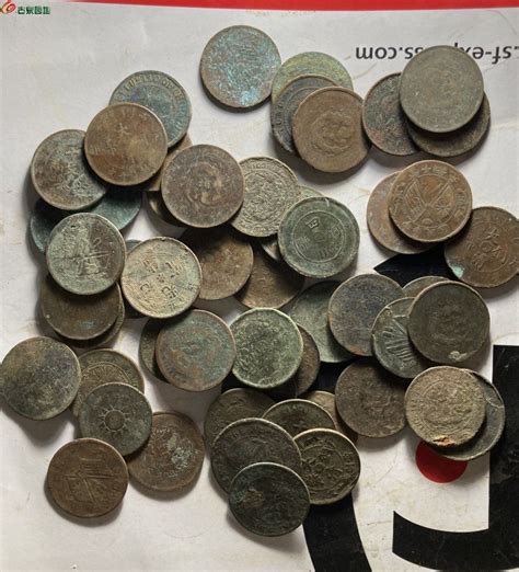 十文铜板176个 - 铜元和机制币 - 古泉社区