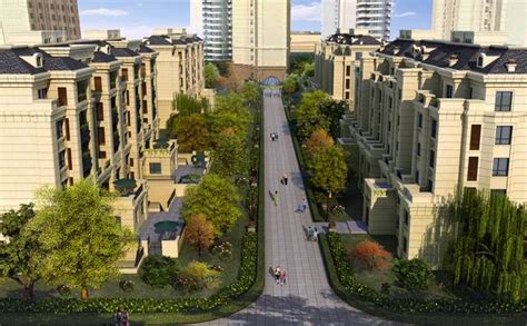 鞍山项目3dmax 模型下载-光辉城市