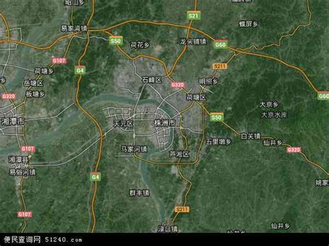 株洲市地图 - 株洲市卫星地图 - 株洲市高清航拍地图