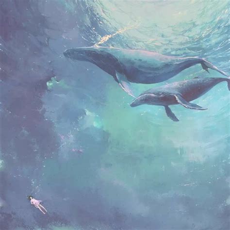 深海鲸鱼图片