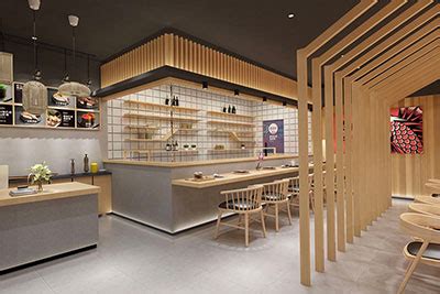 餐饮设计案例：连锁品牌（万岁寿司）|空间|室内设计|集美山田组设计院 - 原创作品 - 站酷 (ZCOOL)