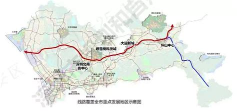 深圳地铁33号线（走向+站点+线路图+进展） - 深圳本地宝