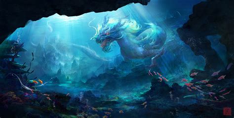 游龙当归海图片