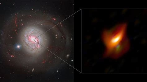 Zbadano supermasywną czarną dziurę schowaną w pierścieniu kosmicznego ...