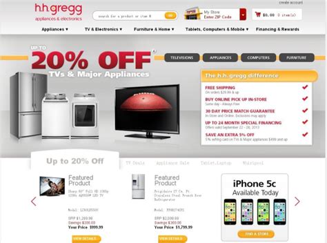 Hhgregg美国官网：美国老牌的家电数码产品销售商 | LaMaHT辣妈海淘