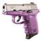 SCCY CPX-2, Semi-automatic, 9mm, 3.1" Barrel, Purple/Stainless, 10+1 Rounds - 711926, Semi ...