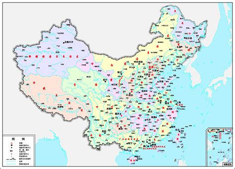 中国地图高清矢量图2019|中国地图全图高清版下载2019最新版-闪电下载吧