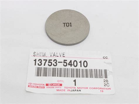 Toyota :: 13753-54010 SHIM, VALVE ADJUSTING