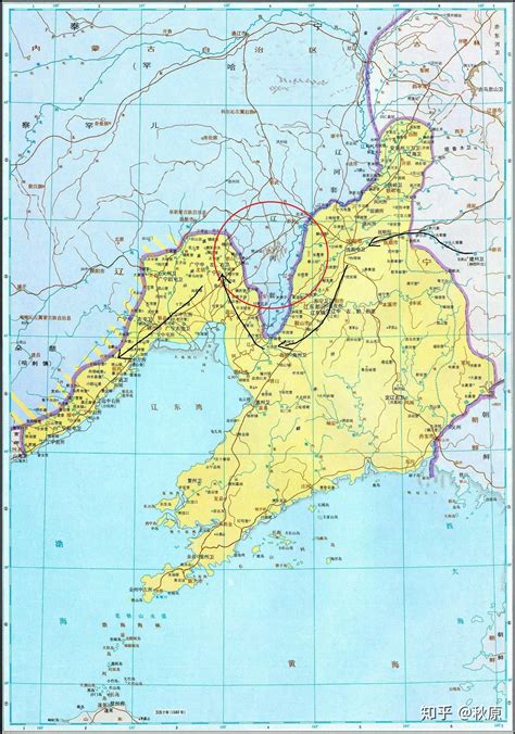 辽河地图图片