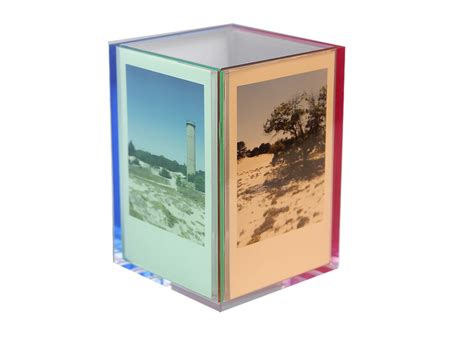 圣诞节相框 亚克力圣诞节礼品相框 有机玻璃立体四面展示盒定制-河源白里橱窗设计有限公司