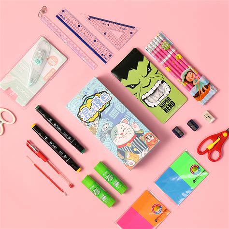 韩国文具盒可爱创意卡通动物大容量笔袋笔盒皮质pu铅笔盒学生笔袋-阿里巴巴