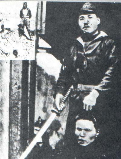 日军经常将中国人砍头称为“试斩”