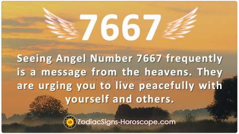 Angel Number 7667 Says Be A Peace Maker | 7667 Meaning