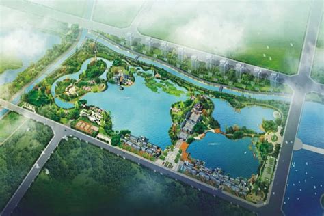 湖北潜江曹禺公园 - -信息产业电子第十一设计研究院科技工程股份有限公司