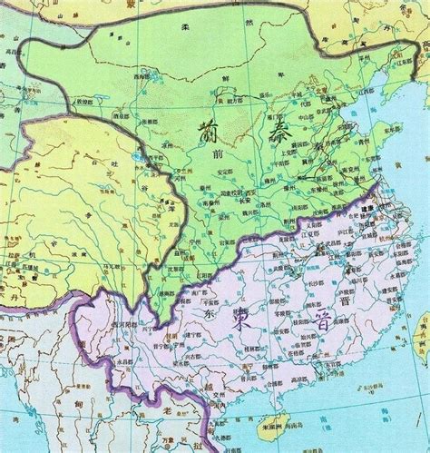十六国地图图片