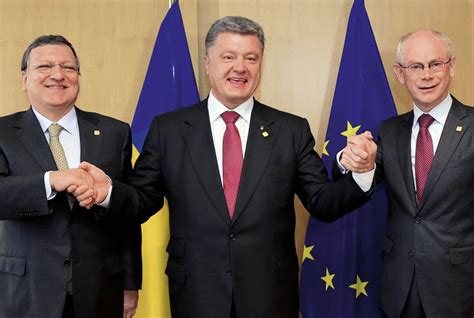 乌克兰与欧盟签署联系国协定经济部分