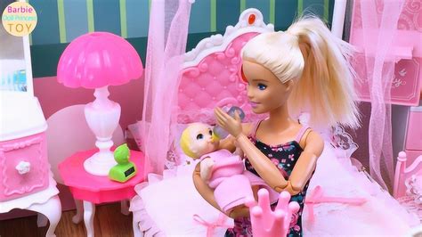 芭比娃娃Barbie新百变造型娃娃衣服女孩公主儿童互动玩具运动芭比 139元-聚超值