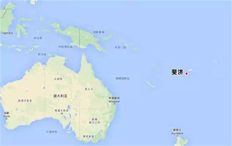 斐济地图图片