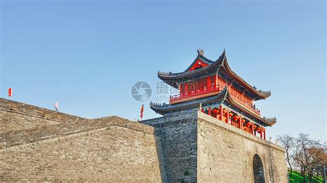 荆州古城墙高清图片下载-正版图片501205720-摄图网
