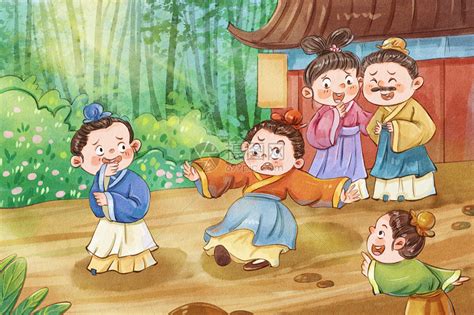 中国寓言故事|插画|儿童插画|苇子葭 - 原创作品 - 站酷 (ZCOOL)