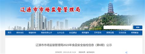 吉林省辽源市市场监督管理局公示2023年食品安全抽检信息（第6期）-中国质量新闻网