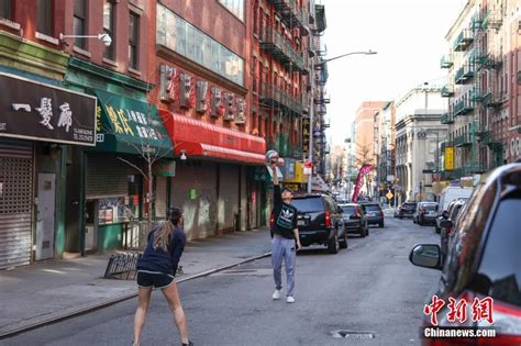 美国纽约曼哈顿唐人街的时差与高视角
