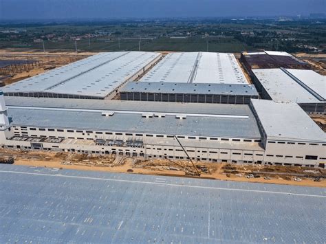 近3000亩气势雄伟，济南比亚迪汽车工业园区工程建设进展迅猛